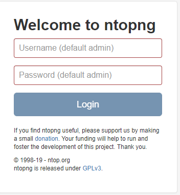 ntopng login page
מתוך הבלוג של תומר קליין